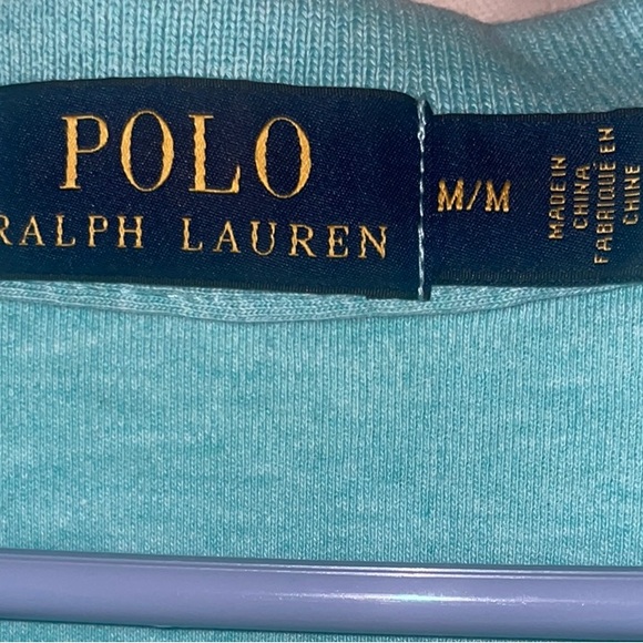 Polo by Ralph Lauren Men's Blue Polo Shirt - Picture 2 of 3